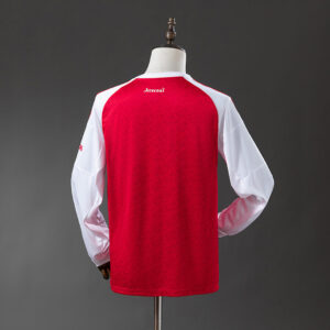 Arsenal 2025/26 Home Long Sleeve Player Version Jersey – Replica Football Soccer