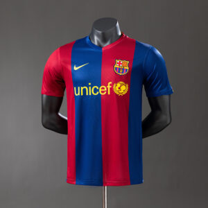 Barcelona 2006/07 Home Player Version Retro Jersey – Vintage Replica Football So