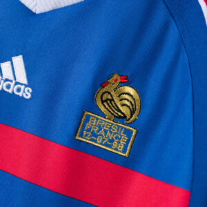 Retro 1998 French Home Jersey – Replica Football Soccer Shirt – S–XXL