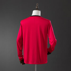 Manchester United 2010 Home Long Sleeve Retro Jersey – Classic Football Shirt –