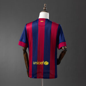 Barcelona 2014/15 Home Retro Jersey – Vintage Replica Football Soccer Shirt – Si