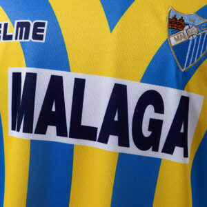 Retro Málaga CF 1997/98 Away Jersey – Vintage Replica Football Soccer Shirt – Si