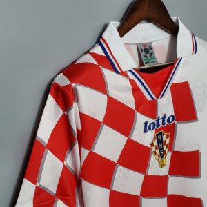 1998 Croatia Away Retro Replica Jersey Size M-XL