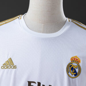 Real Madrid 2019/20 Home Retro Jersey – Vintage Replica Football Soccer Shirt –
