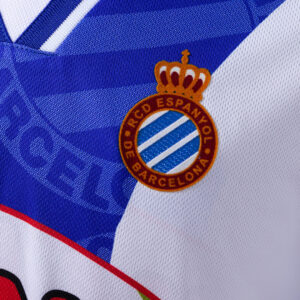 Retro RCD Espanyol 1999/00 Home Jersey – Vintage Replica Football Soccer Shirt –