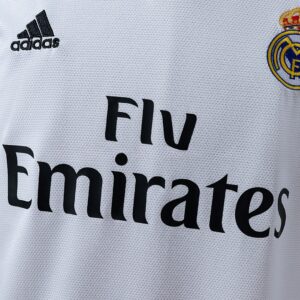 Real Madrid 18_19 Home Retro Jersey – Replica Football Soccer Shirt – S–XXL