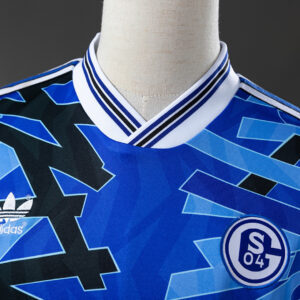 Schalke 04 1992/93 Home Retro Jersey – Vintage Replica Football Soccer Shirt – S