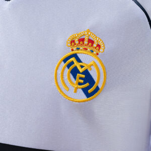 Real Madrid 1998/00 Home Long Sleeve Retro Jersey – Vintage Replica Football Soc