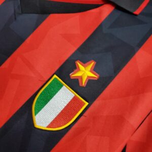 93/94 AC Milan Home Retro Jersey – Vintage Replica Football Soccer Shirt – S-XXL