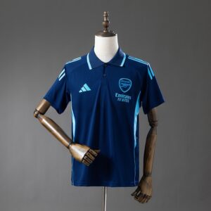Arsenal 25_26 POLO - Navy Blue – Replica Football Soccer Shirt – S–XXL