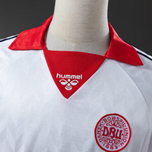 1988 Denmark Away Retro Jersey – Replica Football Soccer Shirt – S–XXL