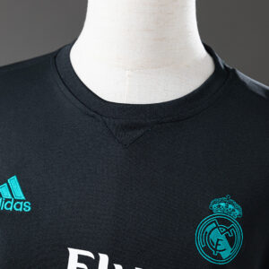 Real Madrid 2017/18 Away Retro Jersey – Vintage Replica Football Soccer Shirt –