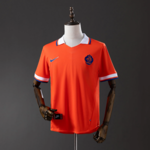 Netherlands 1997/98 Home Retro Jersey – Vintage Replica Football Soccer Shirt –
