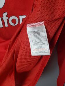 2005 Manchester United Home Retro Jersey – Long-Sleeved – Replica – S-XXL