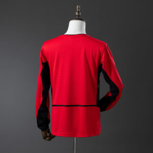 Manchester United 2002/03 Home Long Sleeve Retro Jersey – Classic Football Shirt