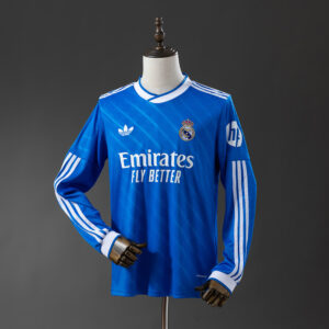 Real Madrid 25/26 Third Away Long Sleeve Jersey – Replica Football Soccer Shirt