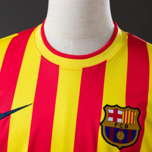 Barcelona 2013/14 Away Retro Jersey – Vintage Replica Football Soccer Shirt – Si