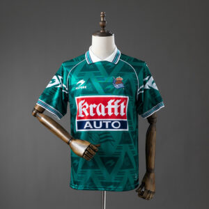 Real Sociedad 95_96 Retro Away Jersey – Replica Football Soccer Shirt – S–XXL