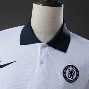 Chelsea 25_26 POLO - White – Replica Football Soccer Shirt – S–XXL