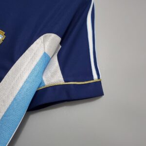 1998 Argentina Away Retro Jersey – Vintage Replica Football Soccer Shirt – S-XXL
