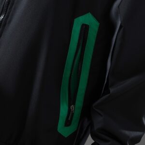 Real Betis Windbreaker - Fern Green & White & Black – Replica Football Soccer Sh