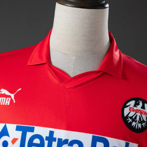 Frankfurt 93_95 Home Long-Sleeve Retro Jersey – Replica Football Soccer Shirt –