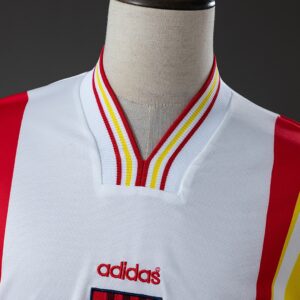 Spain 1996 Away Retro Long Sleeve Jersey – Replica Football Soccer Shirt – S–XXL