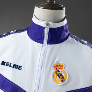 Real Madrid 1994/97 Retro Windbreaker – Replica Football Windbreaker Jacket – S–