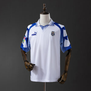 Tenerife 1997/98 Home Retro Jersey – Vintage Replica Football Soccer Shirt – Siz