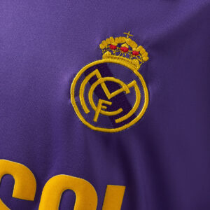 Real Madrid 1984/85 Away Retro Jersey – Vintage Replica Football Soccer Shirt –