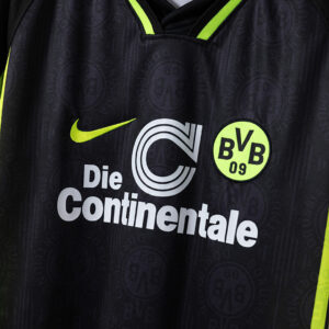 Borussia Dortmund 1996/97 Away Retro Jersey – Vintage Replica Football Soccer Sh