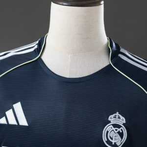 Real Madrid 25/26 Away Long Sleeve Jersey – Replica Football Soccer Shirt – S–4X