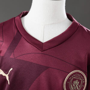 Manchester City 24/25 Third Away Kids Kit Jersey – Replica Football Soccer Shirt