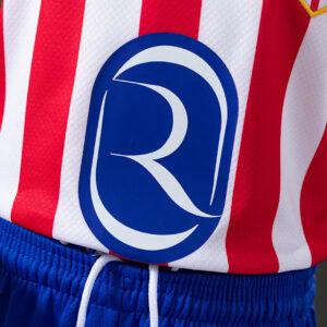 Atletico Madrid 25/26 Home Kids Kit Jersey – Replica Football Soccer Shirt – Siz