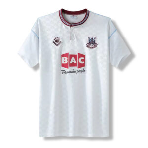 West Ham United 1989/90 Away Retro Jersey – Classic Football Shirt – S–XXL