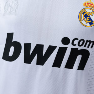 Real Madrid 2009/10 Home Player Version Retro Jersey – Vintage Replica Football