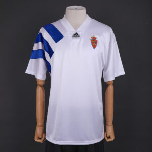 Retro Real Zaragoza 1992/93 Home Jersey – Vintage Replica Football Soccer Shirt