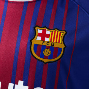 Barcelona 2017/18 Home Retro Jersey – Vintage Replica Football Soccer Shirt – Si