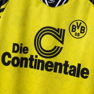 Borussia Dortmund 1994/95 Home Retro Jersey – Vintage Replica Football Soccer Sh