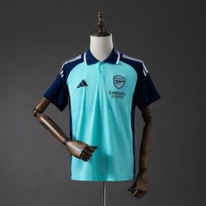 Arsenal 25_26 POLO - Light Green – Replica Football Soccer Shirt – S–XXL