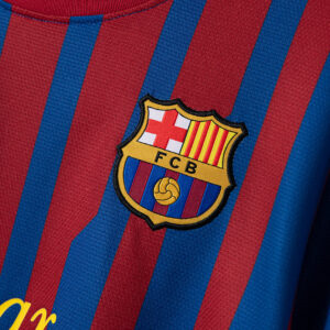 Barcelona 2011/12 Home Retro Jersey – Vintage Replica Football Soccer Shirt – Si