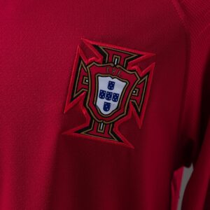 Portugal 2018 Home Long-Sleeved Retro Jersey – Replica Football Soccer Shirt – S