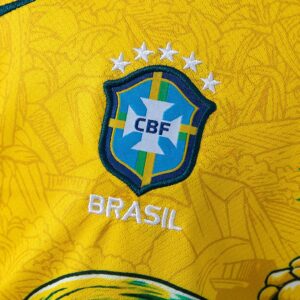 Brazil 26_27 Special Edition Kids Kit Jersey – Replica Football Soccer Shirt – S