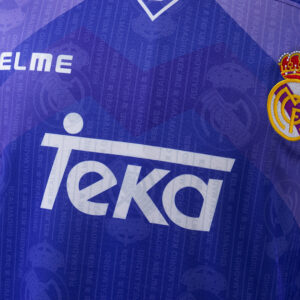 Real Madrid 1996/97 Away Retro Jersey – Vintage Replica Football Soccer Shirt –