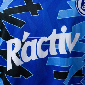 Schalke 04 1992/93 Home Retro Jersey – Vintage Replica Football Soccer Shirt – S