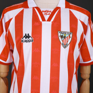 Athletic Club Bilbao 1995/97 Centenary Edition Home Retro Jersey – Vintage Repli