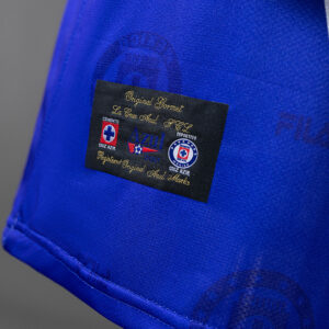 Cruz Azul 1998 Home Long-Sleeve Retro Jersey – Replica Football Soccer Shirt – S