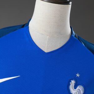 France 2016 Home Retro Jersey – Replica Football Soccer Shirt – S–XXL