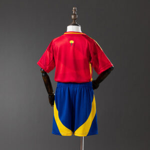 Spain 2025 Home Full Kids Kit Jersey – Replica Football Soccer Shirt – Size 16–2