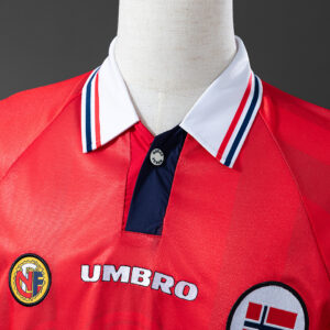 Norway 1998/99 Home Retro Jersey – Vintage Replica Football Soccer Shirt – S–XXL
